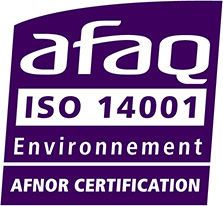 Certifié ISO 14001